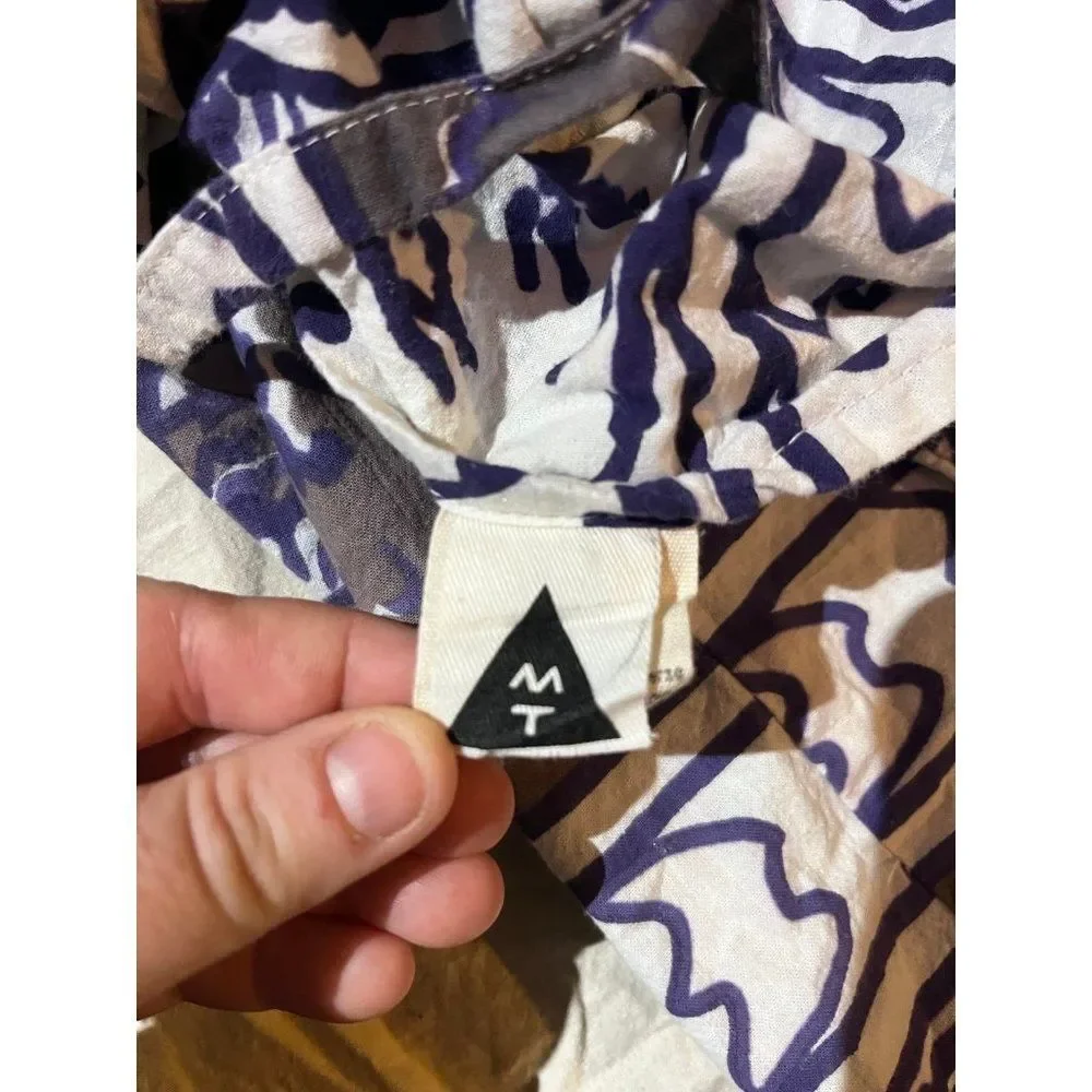 MT urban outfitters duvet set twin with shams India batik purple white reversib